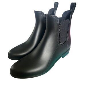 NIB Jack Rogers Boots Sallie Rain Rubber Chelsea Ankle Basic Gorpcore Womens 9